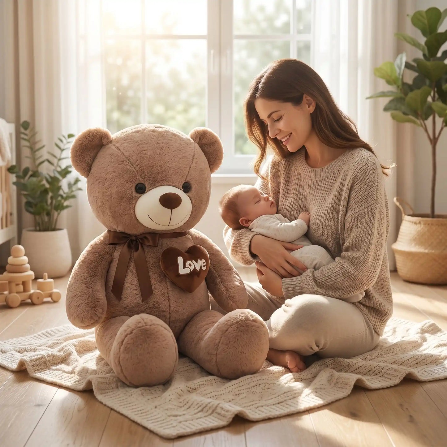 ours en peluche geante ultra maman bebe