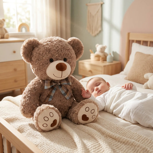 ours peluche 35 lit bebe