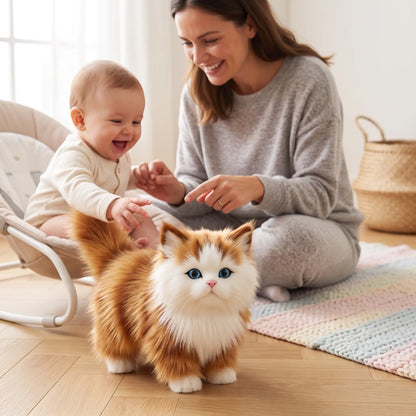 peluche chaton noir ultra maman joue bebe