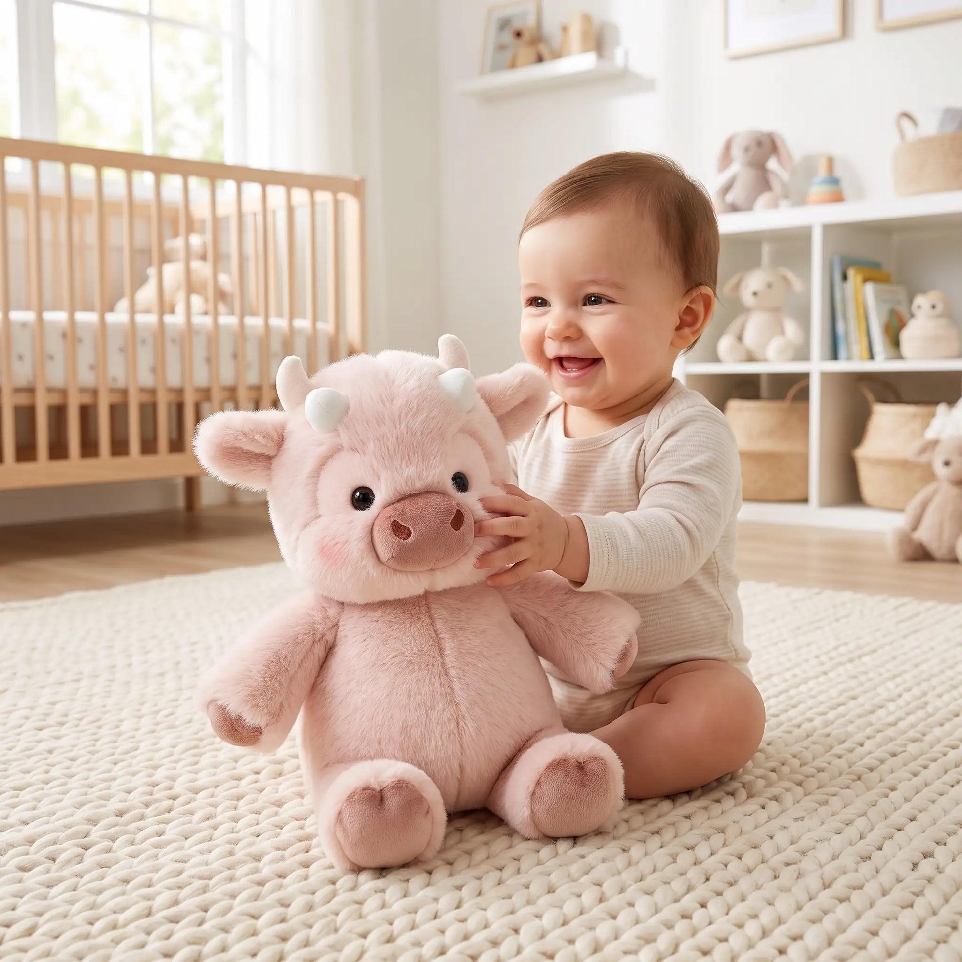 peluches-bebe-vache-bebe-joue-rose