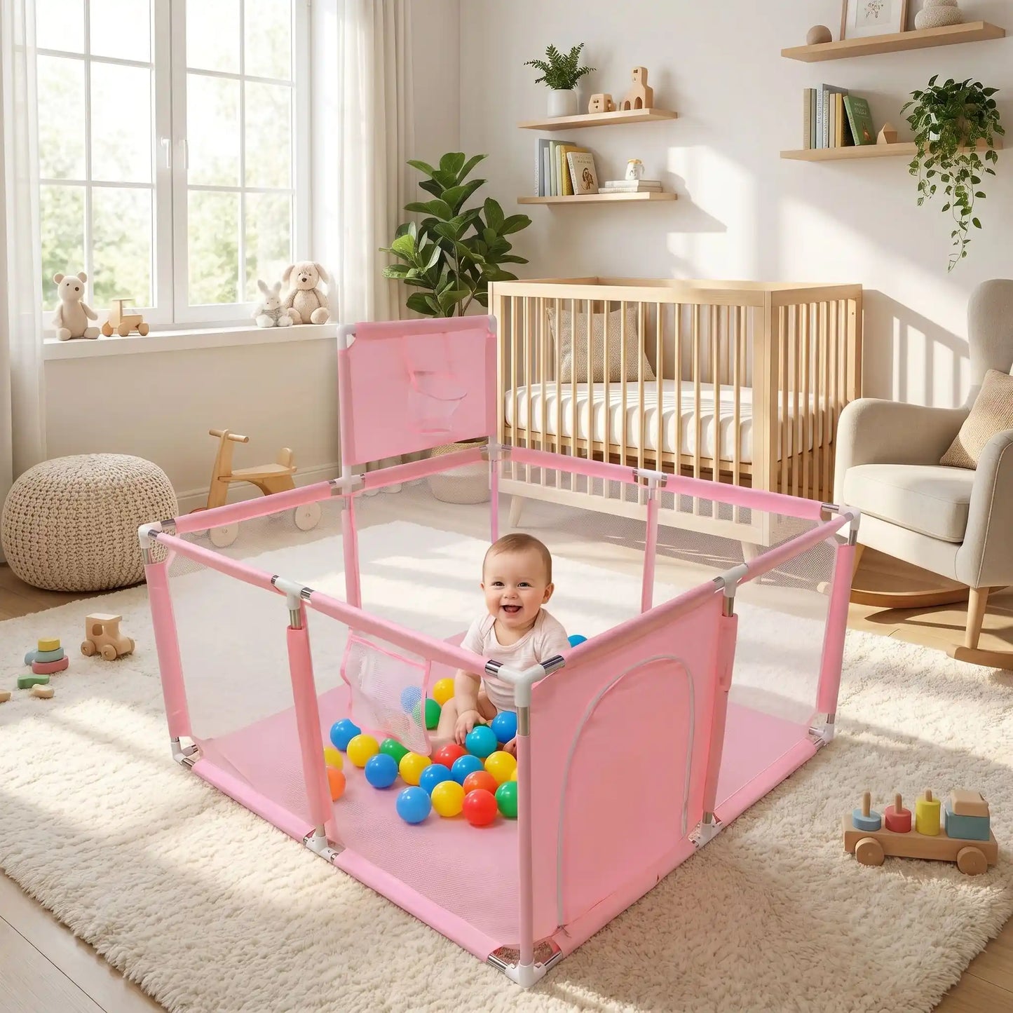 piscine a balle bebe maille bebe