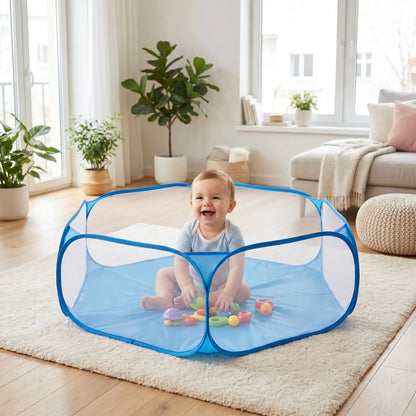 piscine a balle bleu vide bebe