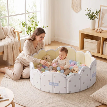 piscine balle bebe pliable maman joue bebe salon