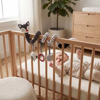 spirale d activite bebe chat bebe berceau