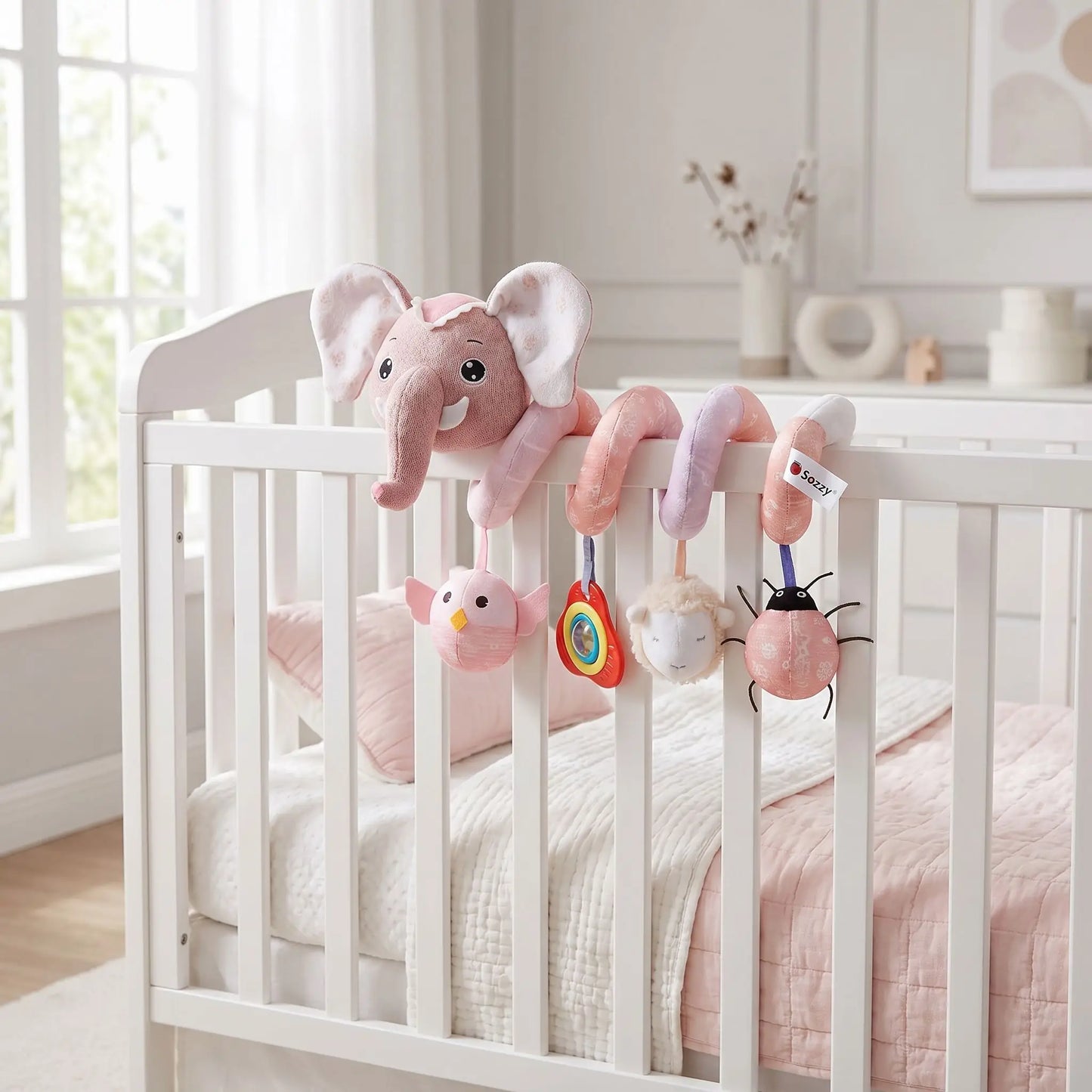 spirale d activite bebe elephant berceau