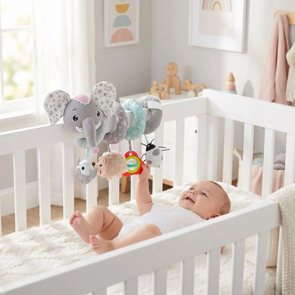 spirale d activite bebe elephant gris berceau