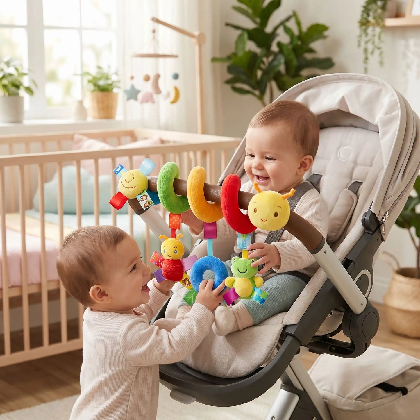spirale dactivite bebe eveil poussette