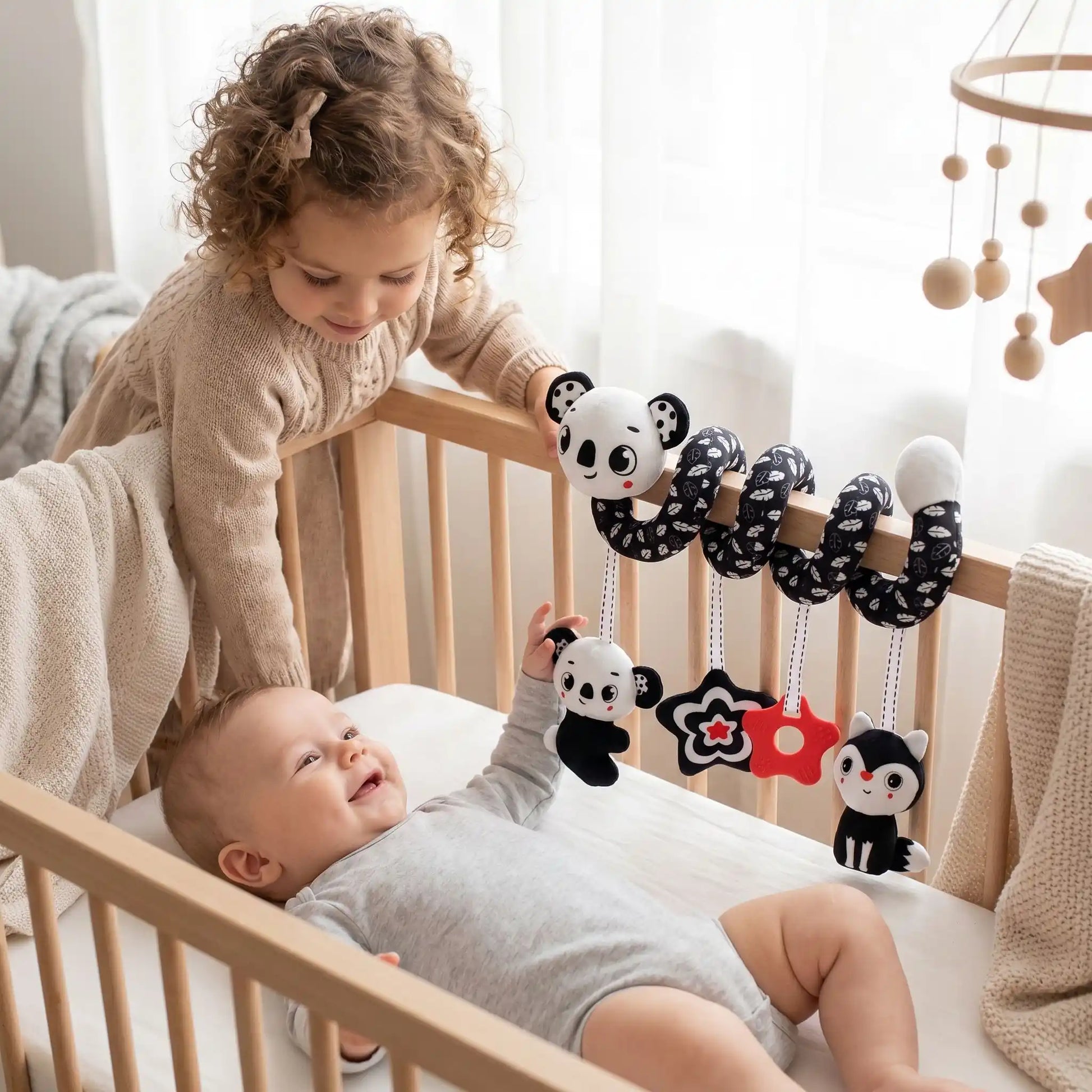 spirale dactivite bebe koala soeur breceau