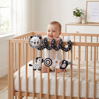 spirale dactivite bebe lion berceau bebe