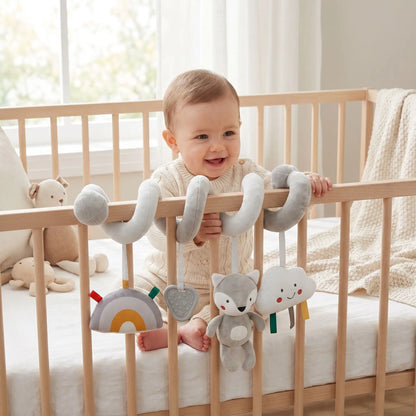 spirale dactivite bebe renard bebe berceau
