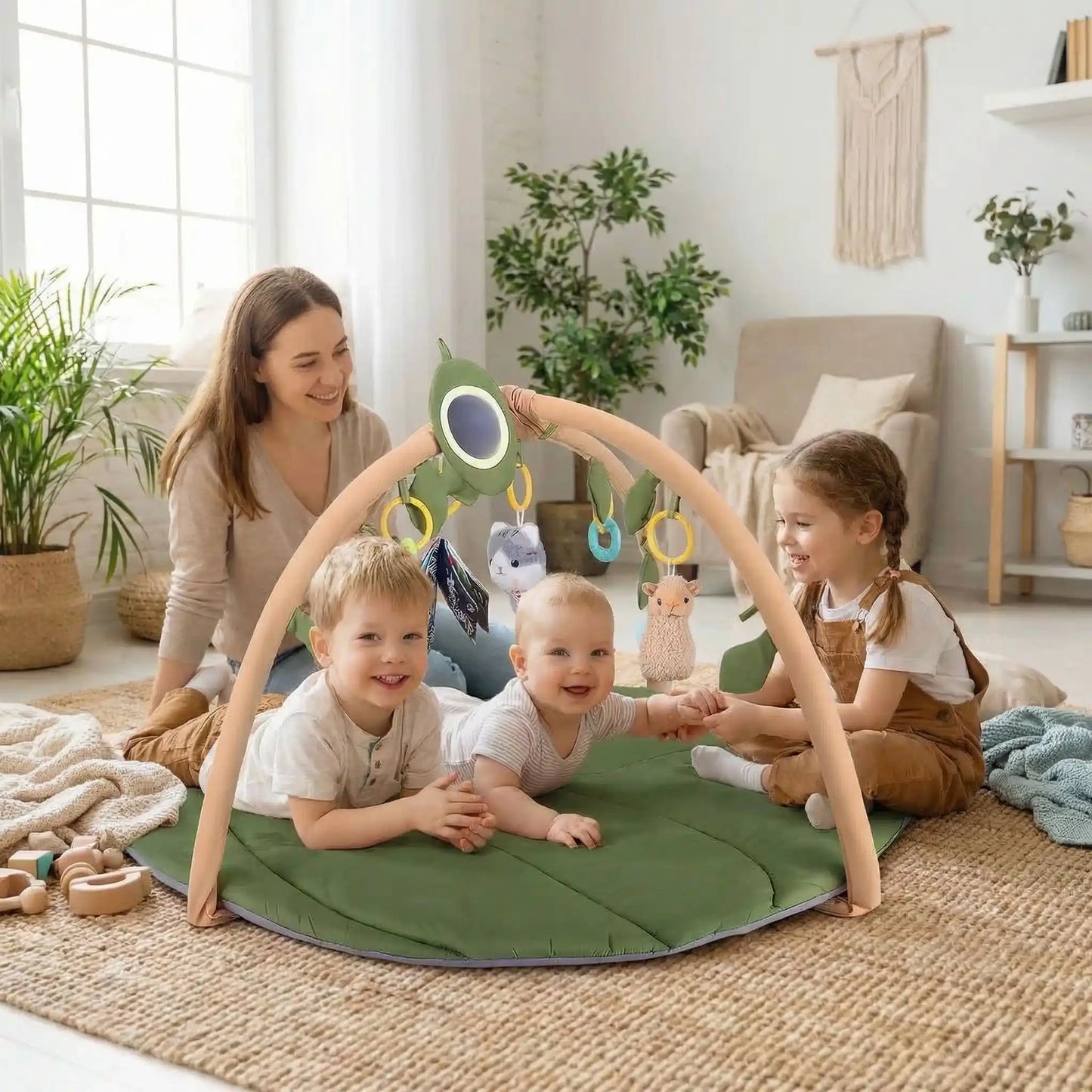 tapis d eveil maman frere soeur