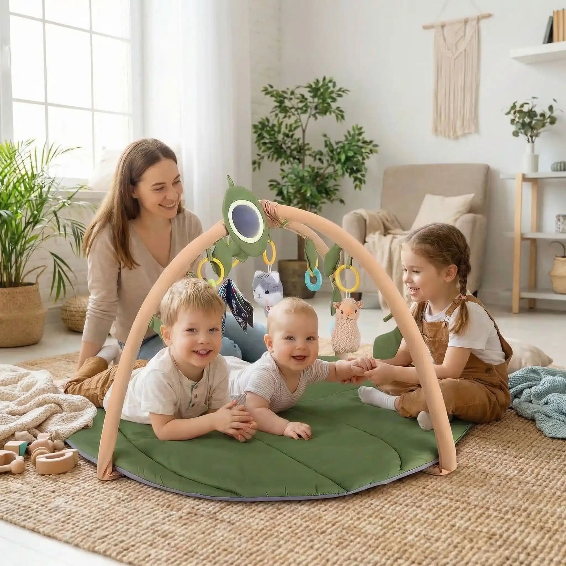 tapis d eveil maman frere soeur