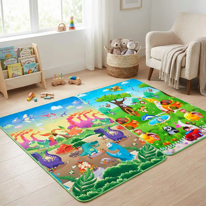 tapis de jeu bebe dino salle jeux