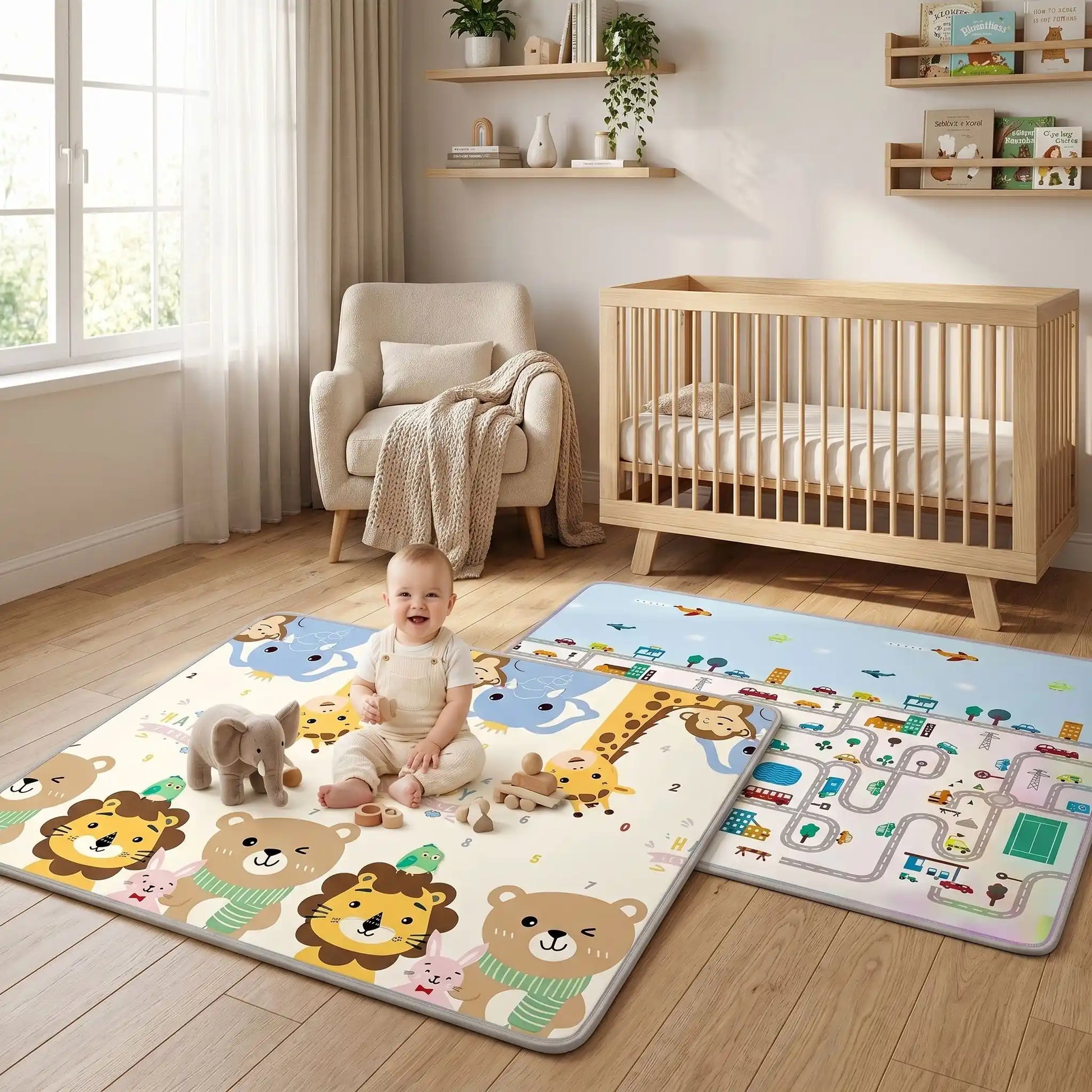 tapis de jeu eveil bebe assis tapis