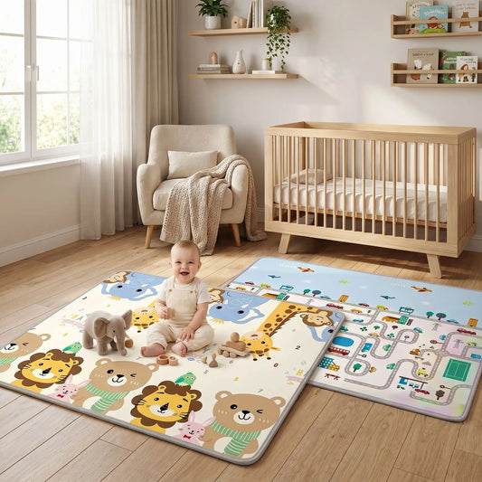 tapis de jeu eveil bebe assis tapis