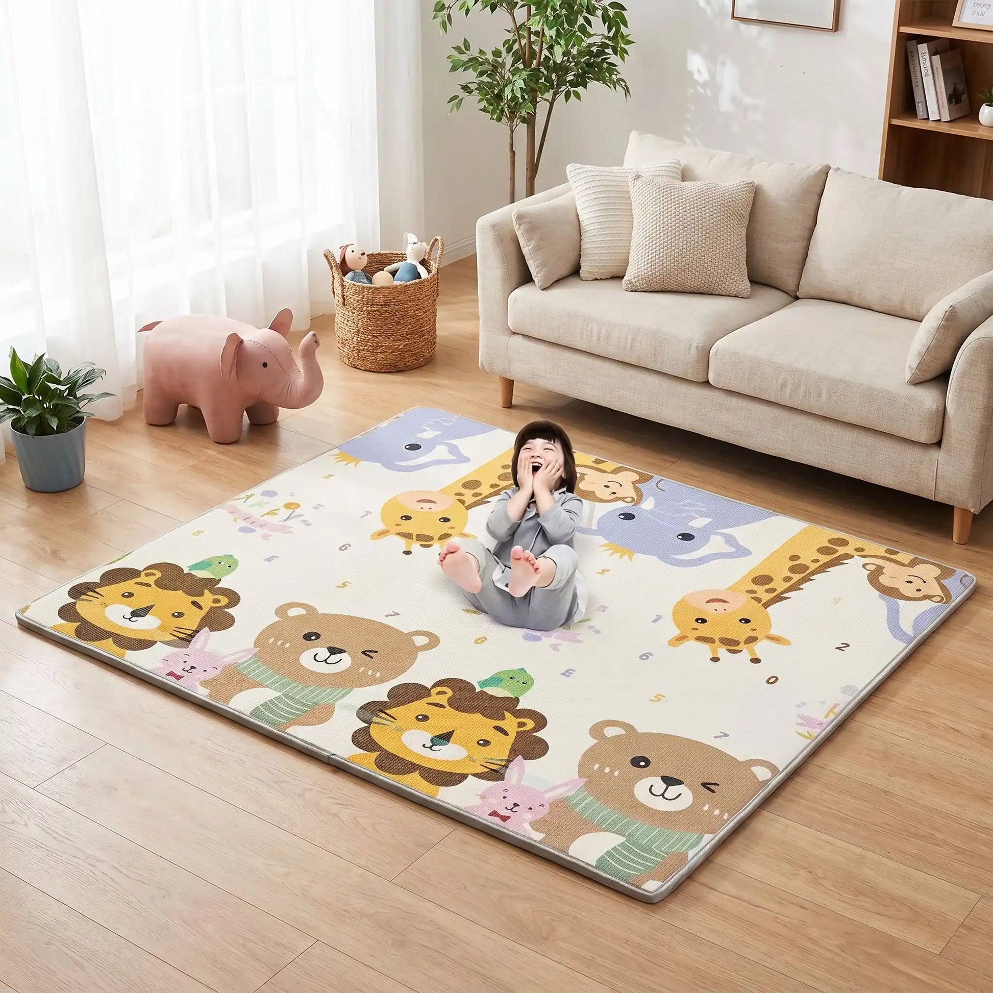 tapis de jeu eveil bebe joue salon