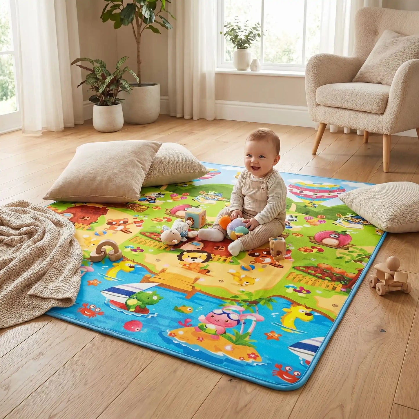 tapisde jeux pour bebe df bebe assis