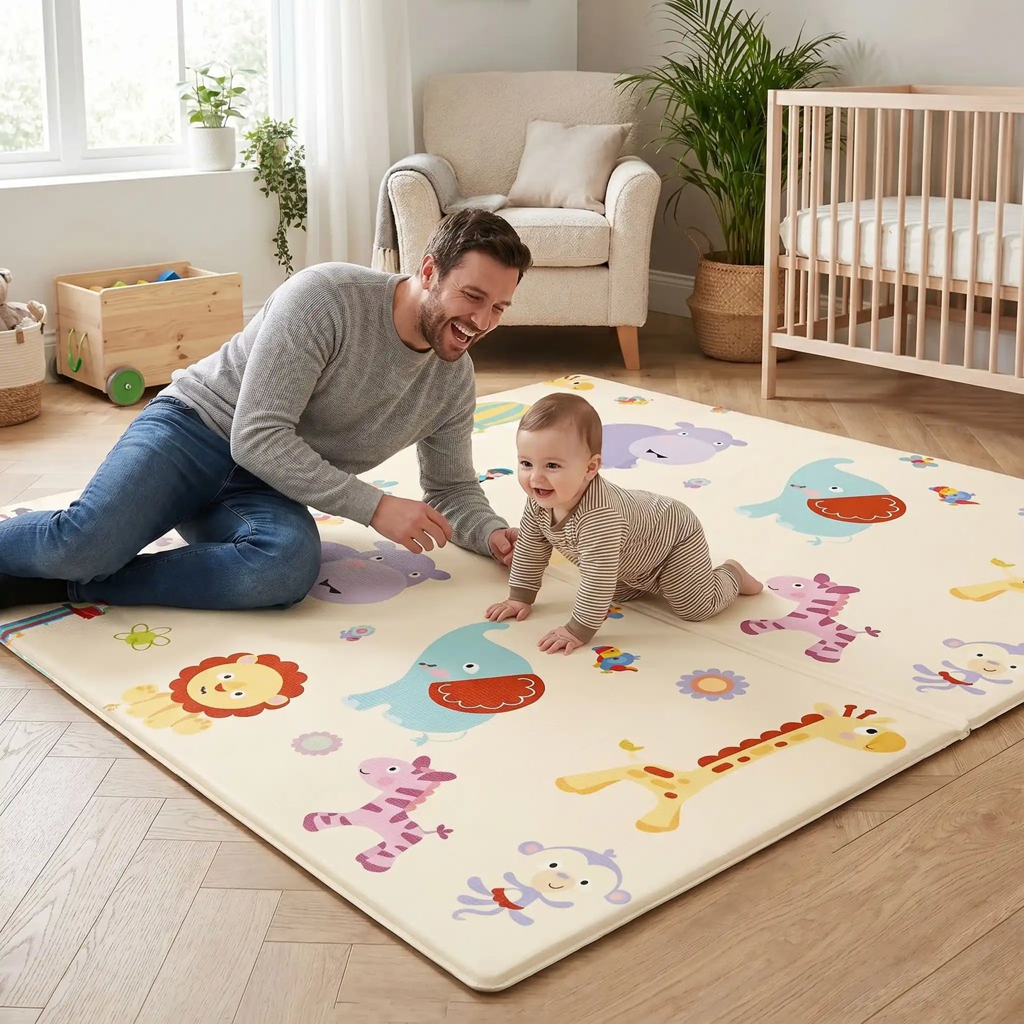 tapis de jeux pour bebe xl papa bebe
