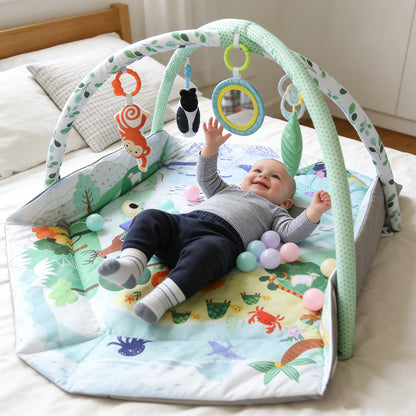 tapis deveil bebe lit parents