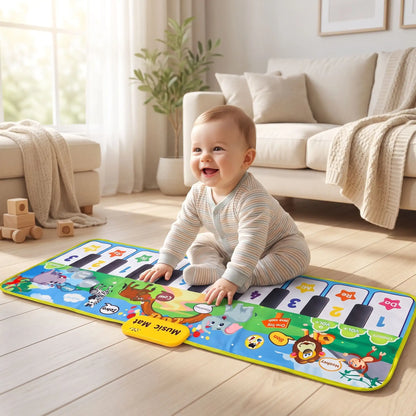 tapis deveil musical bebe joue bebe assis