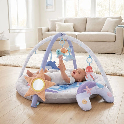 tapis d eveil xxl securise bebe joue ocean