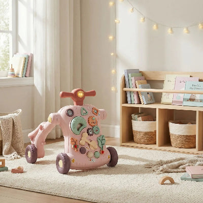 trotteur bebe tapis salon